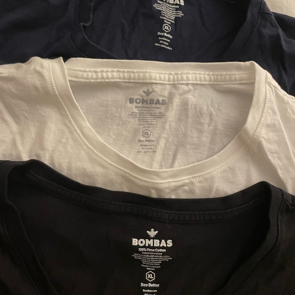 Lot of Bombas Tshirts (Read Description)